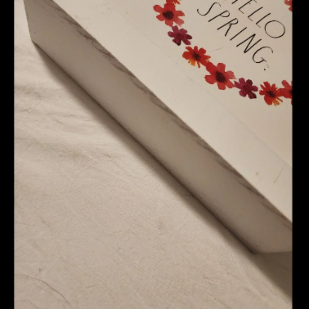 Rae Dunn "Hello Spring" Sign - Picture 2 of 6